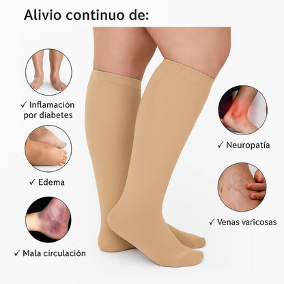 Flexi Compresión® - Calcetines de compresión ergonómicos