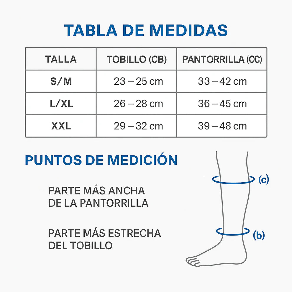 Flexi Compresión® - Calcetines de compresión ergonómicos